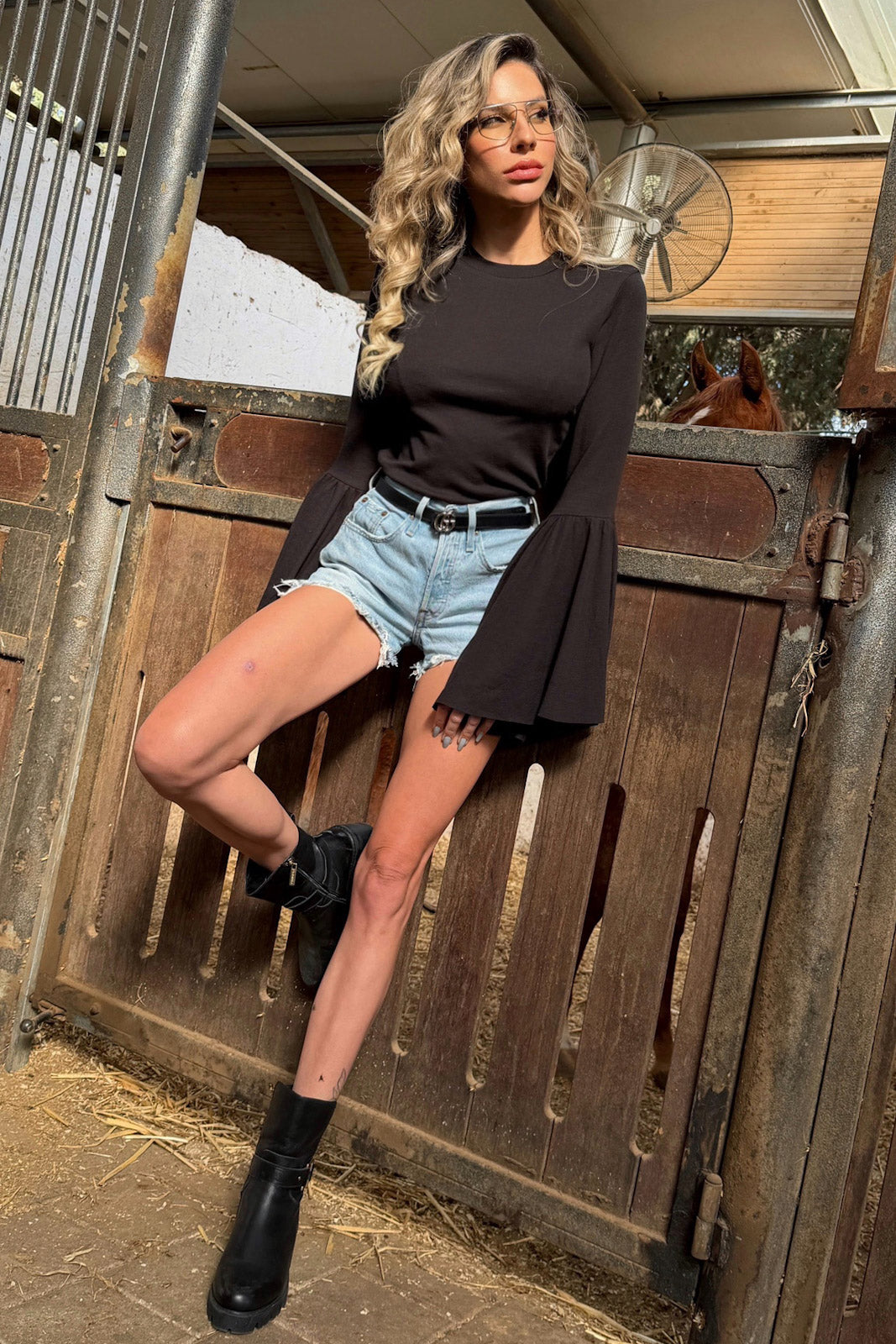 DRAMA SLEEVE NOIR BLACK