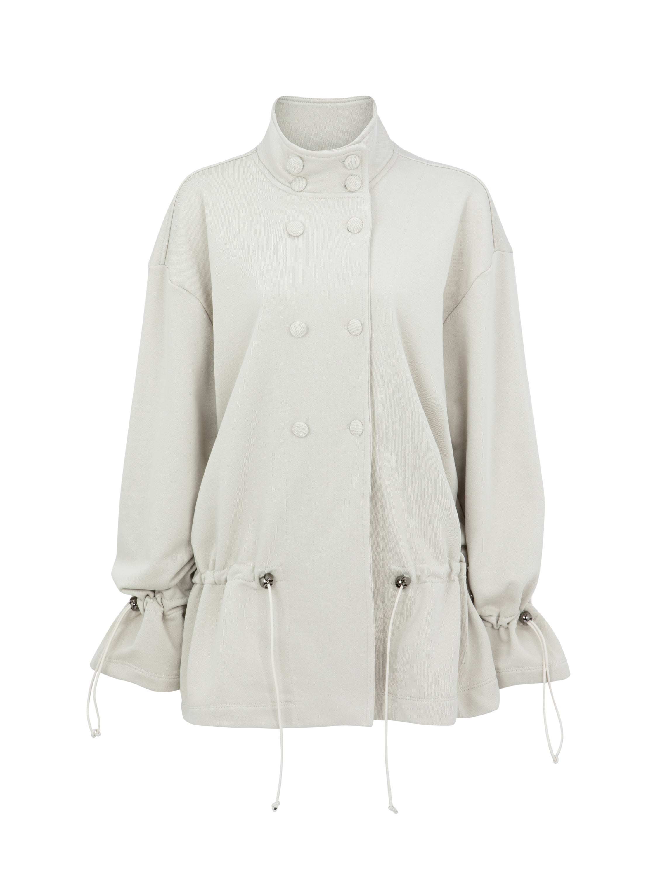 STATEMENT JACKET LIGHT STONE