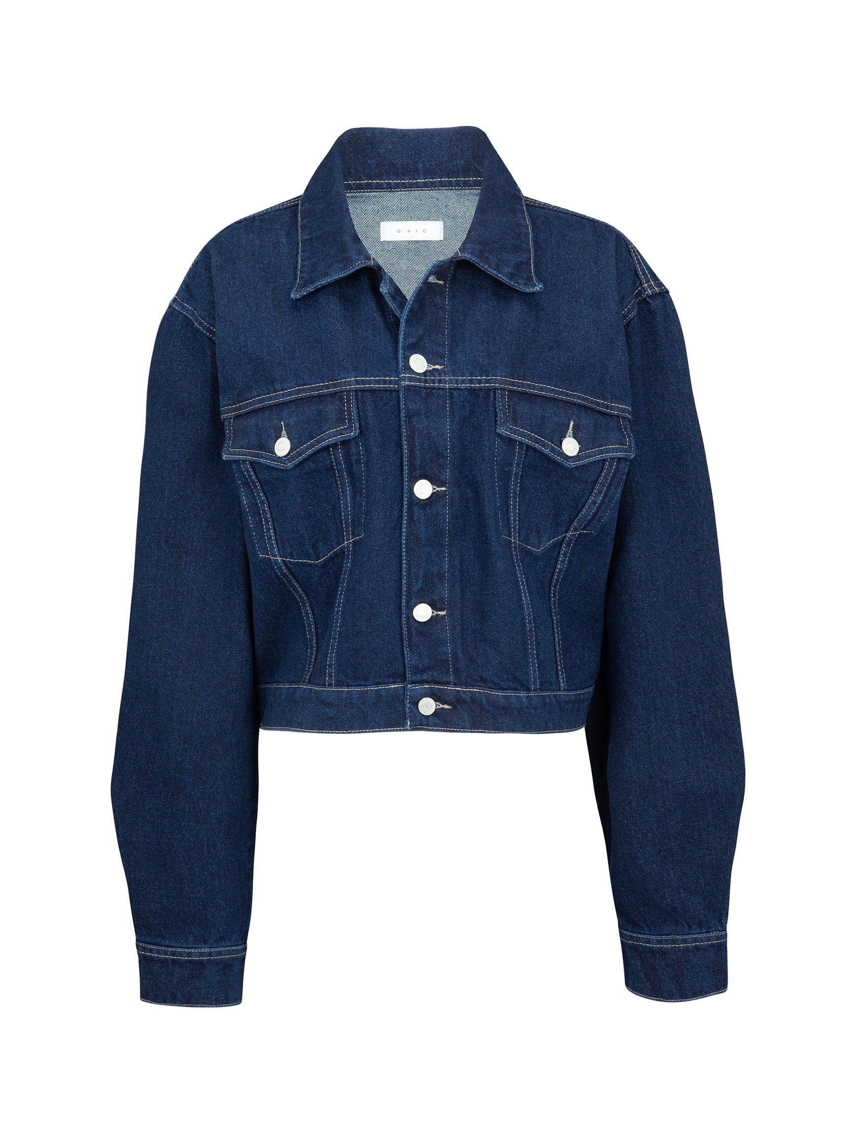 DENIM NO.01 DARK BLUE (STONE STITCHING)