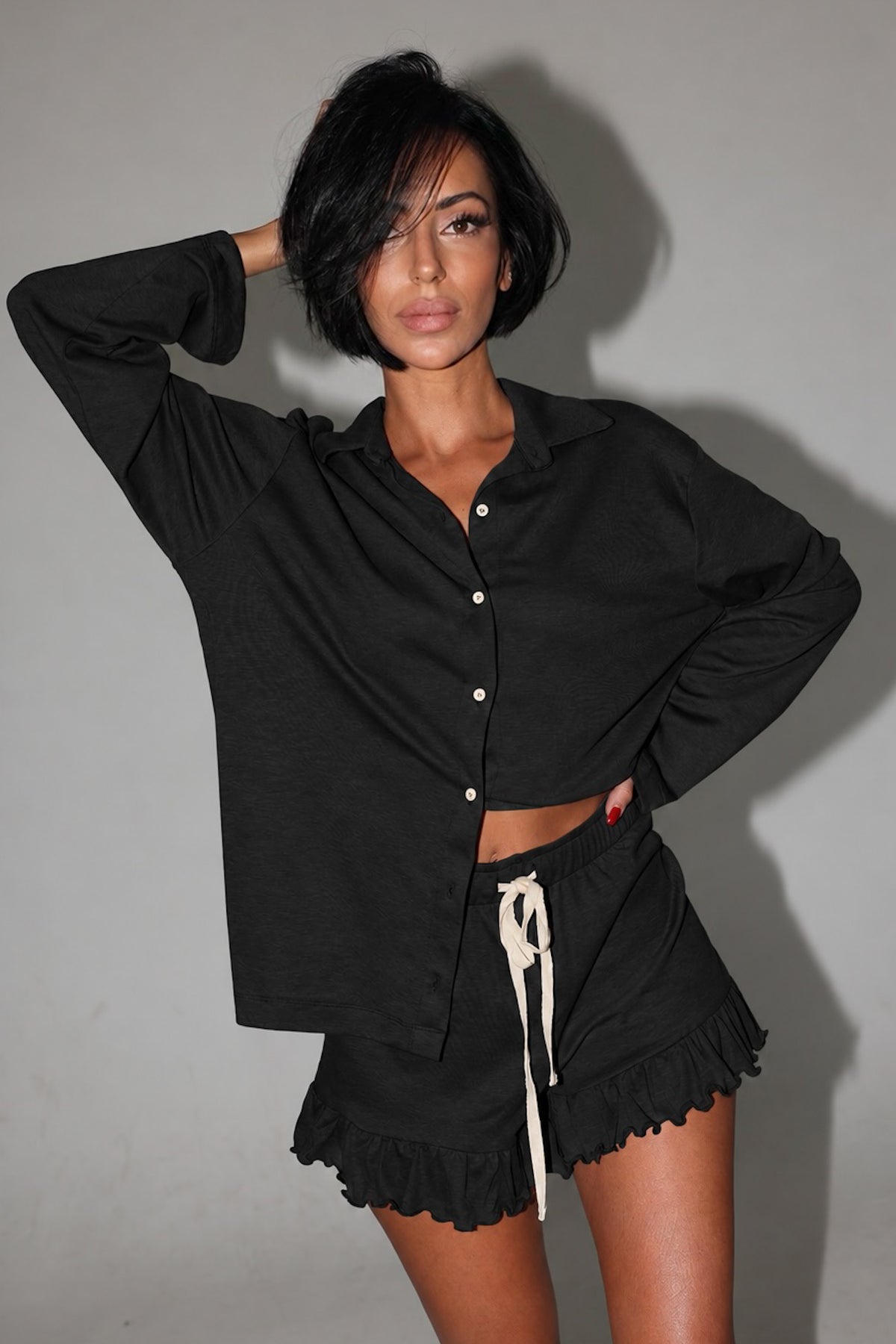 STAY IN STYLE black סט פנאי