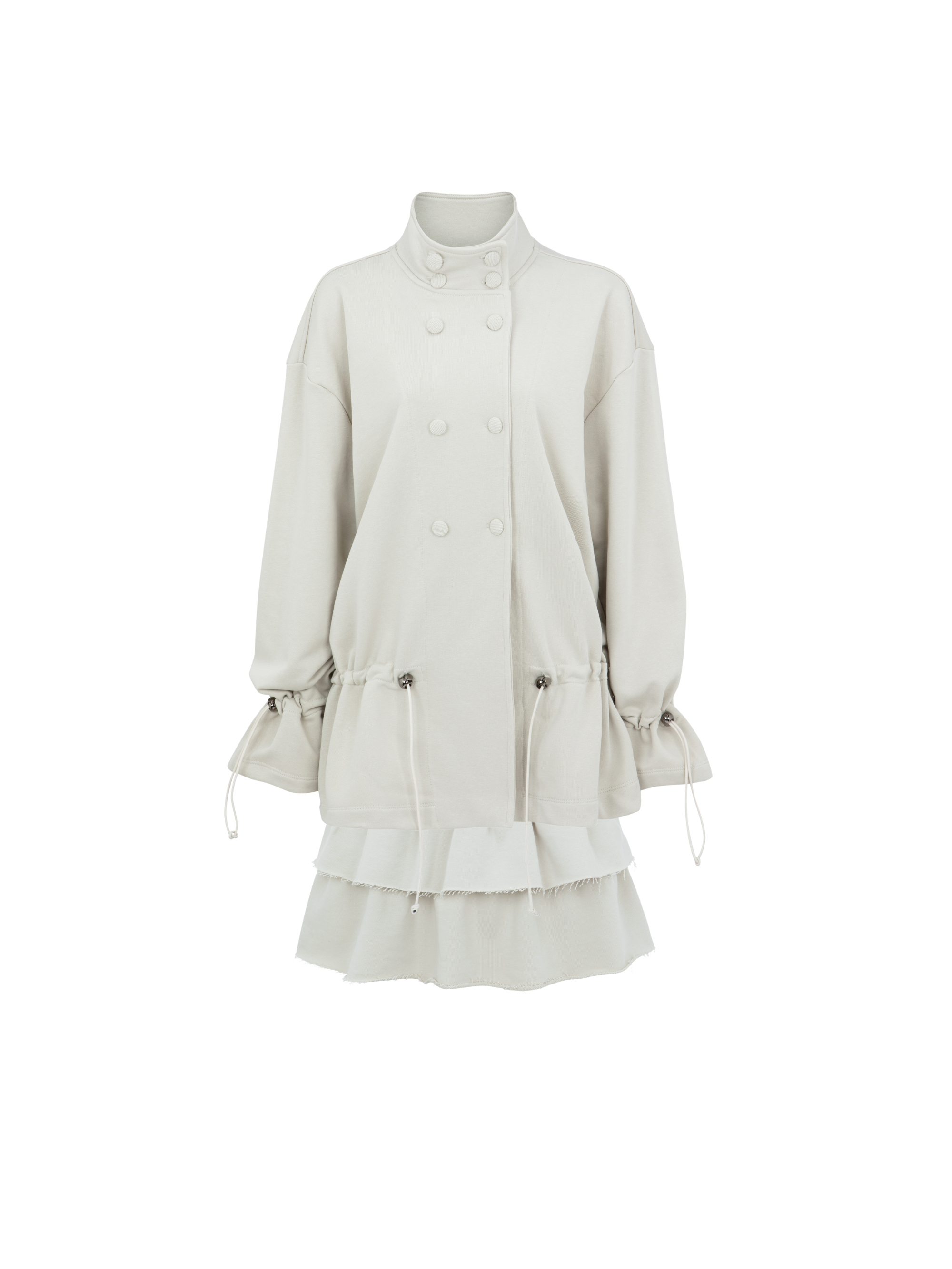 STATEMENT JACKET LIGHT STONE