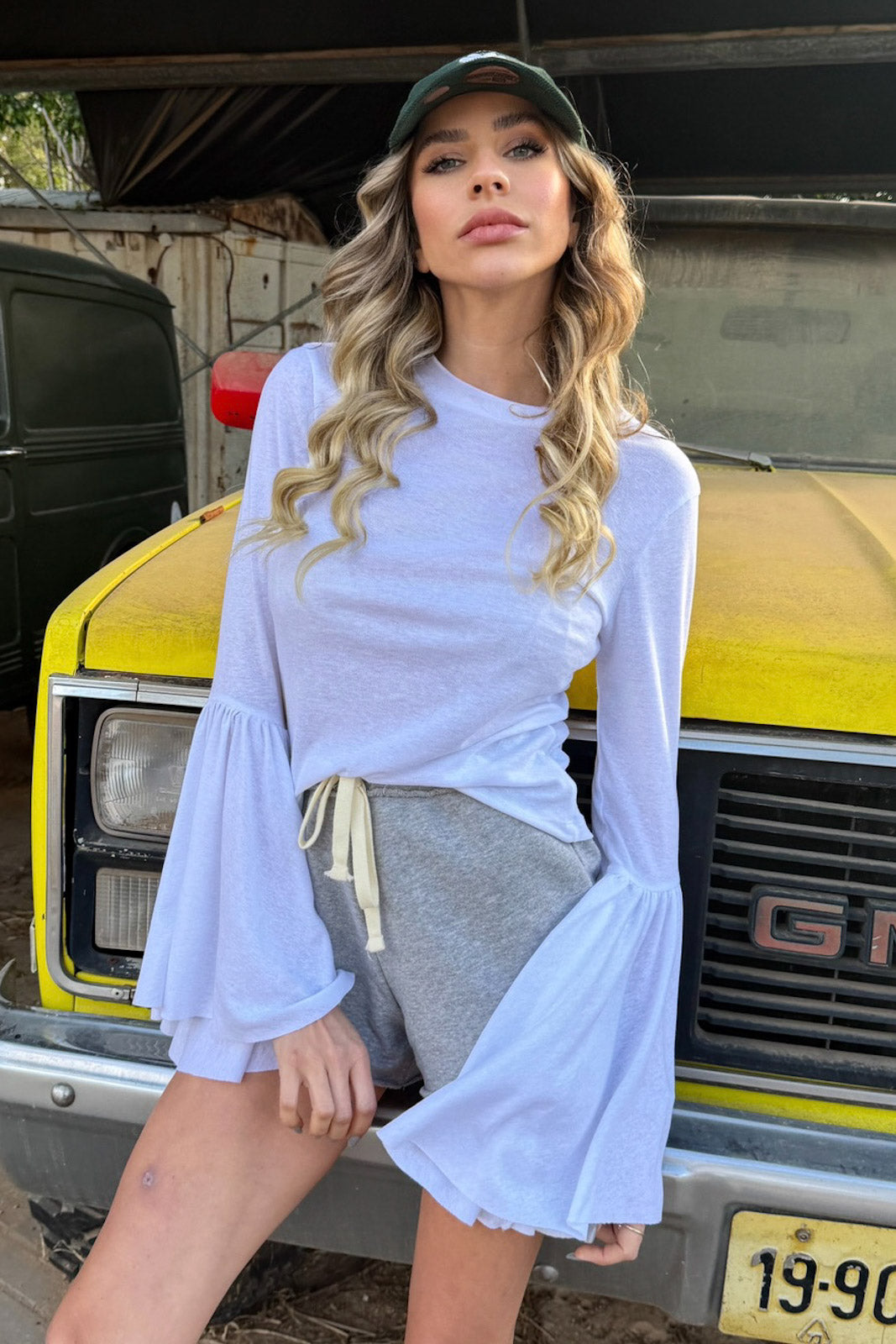 CUTLINE Shorts Grey Melange