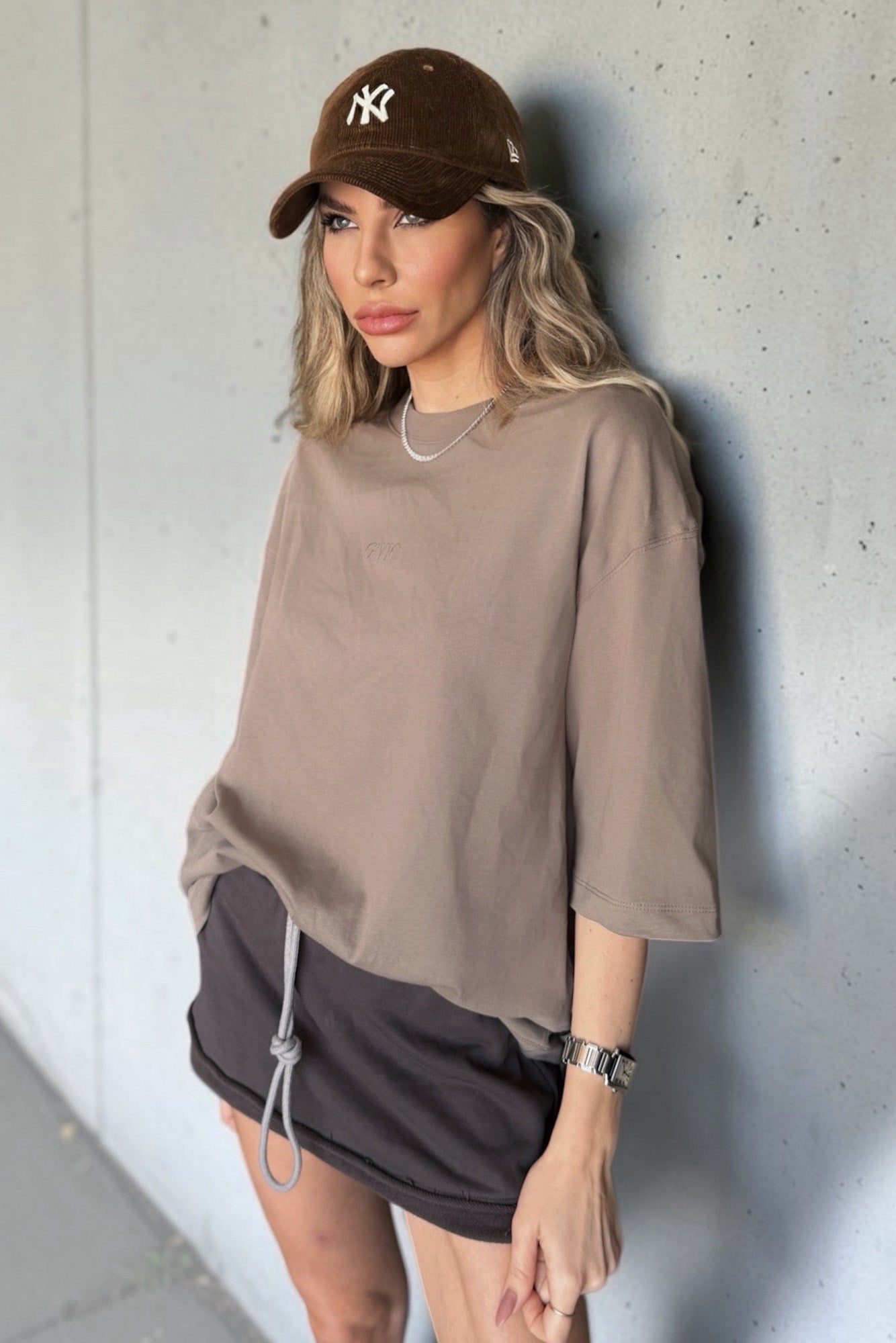 חולצת יוניסקס CORE TEE mocha Taupe
