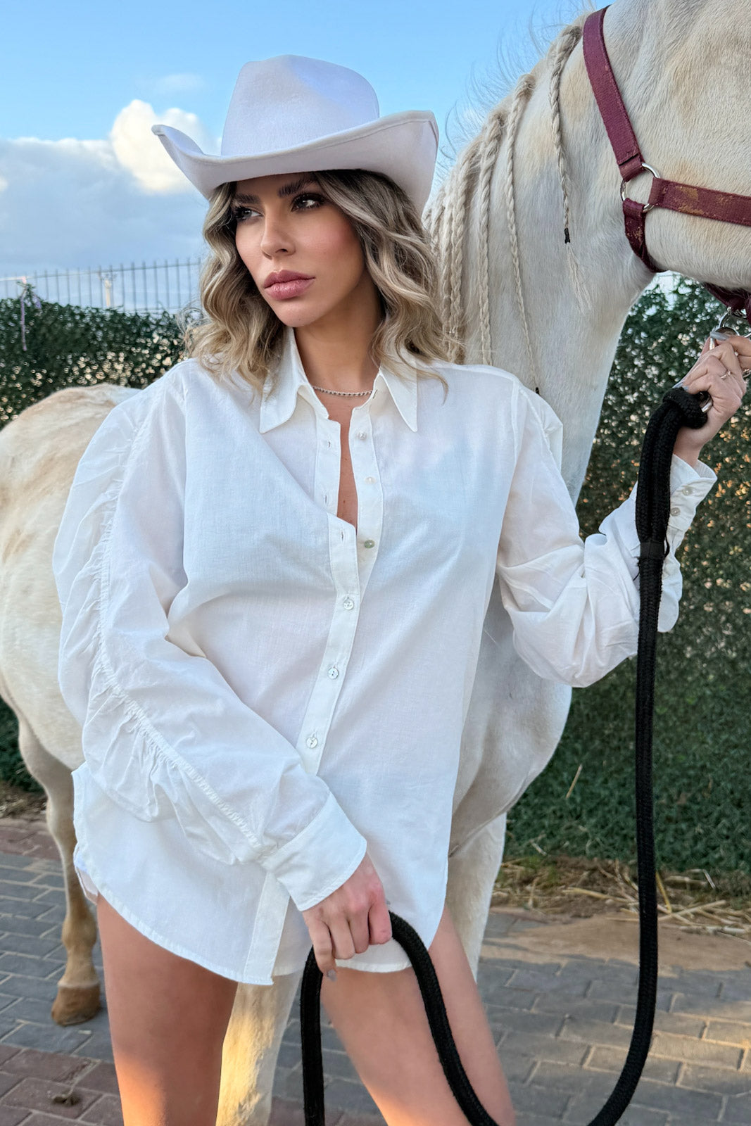 AURORA ICON WHITE SHIRT