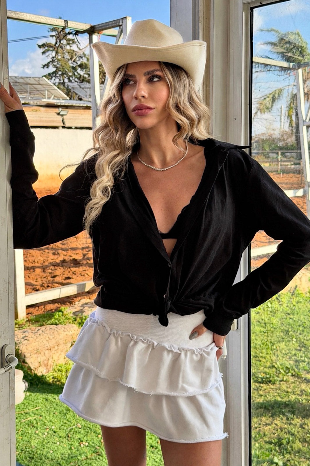 MOVE SKIRT WHITE