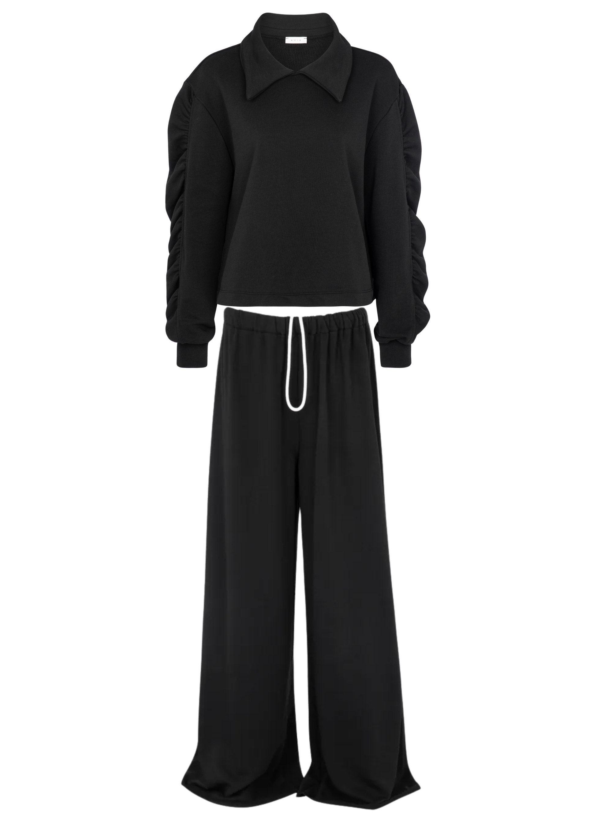 AURORA CREASE Noir Black