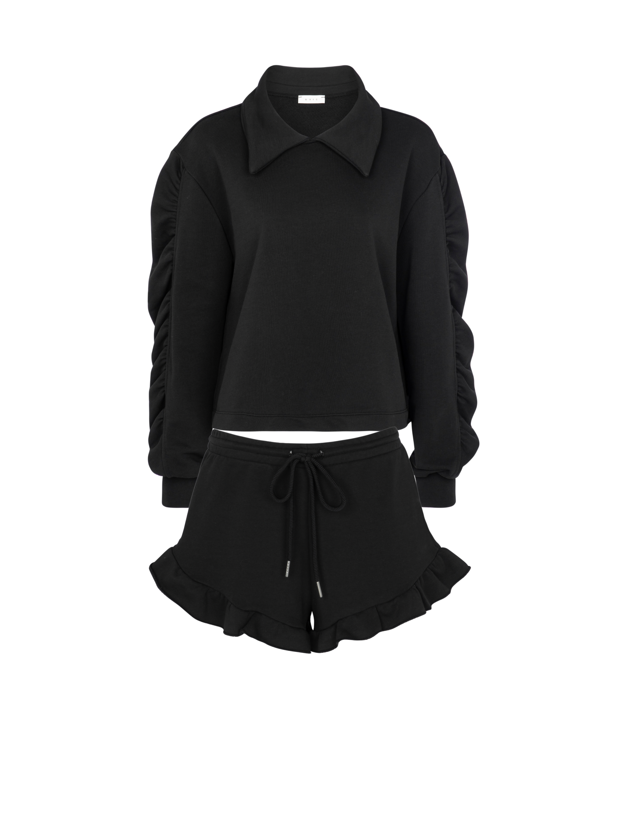 AURORA CREASE Noir Black