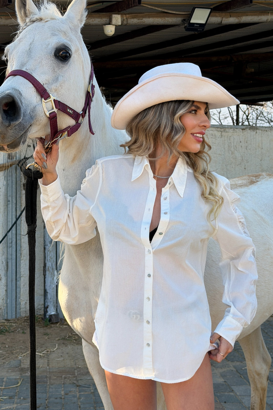 AURORA ICON WHITE SHIRT