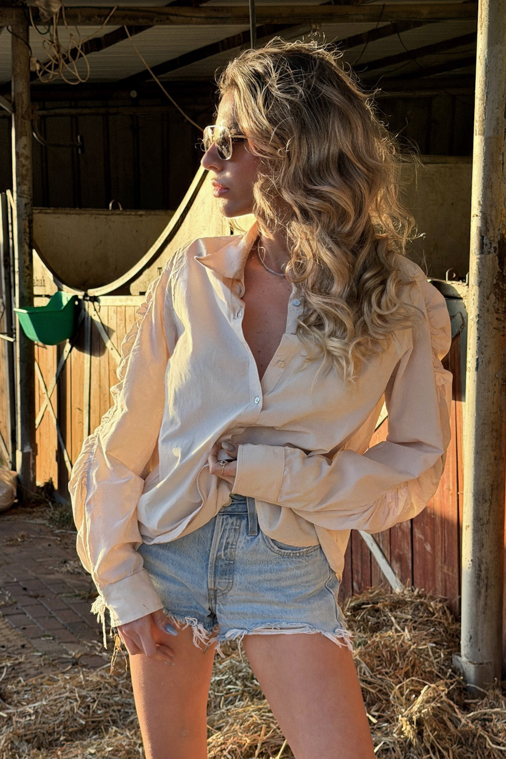 AURORA ICON STONE LIGHT SHIRT